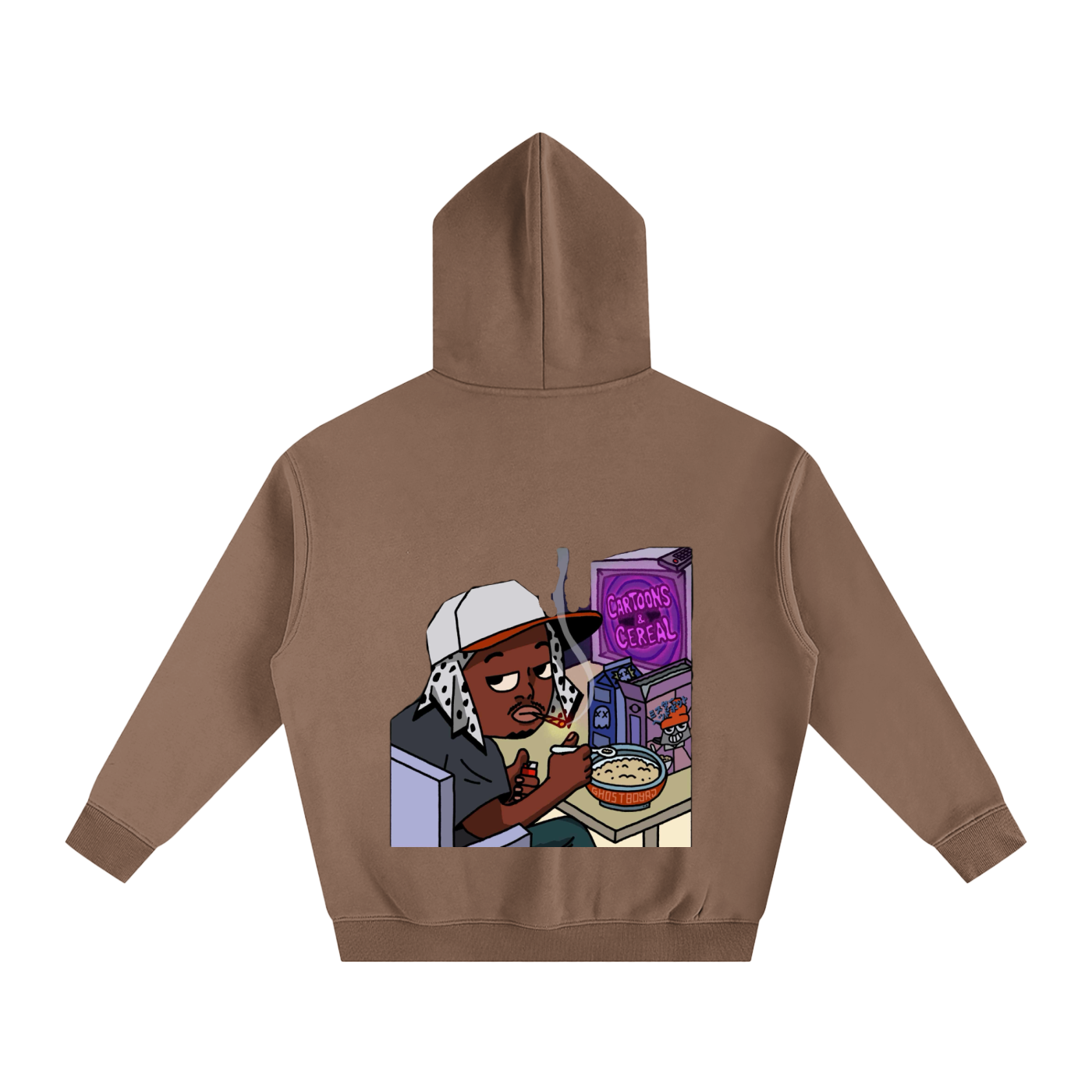 C&C Oversize Fleeced Hoodie