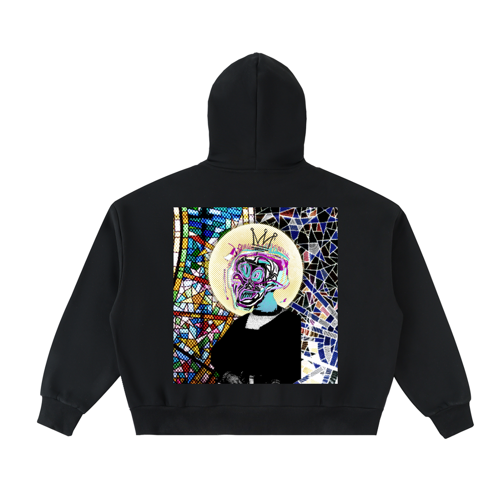 State Of Being Full-Zip Boxy Hoodie