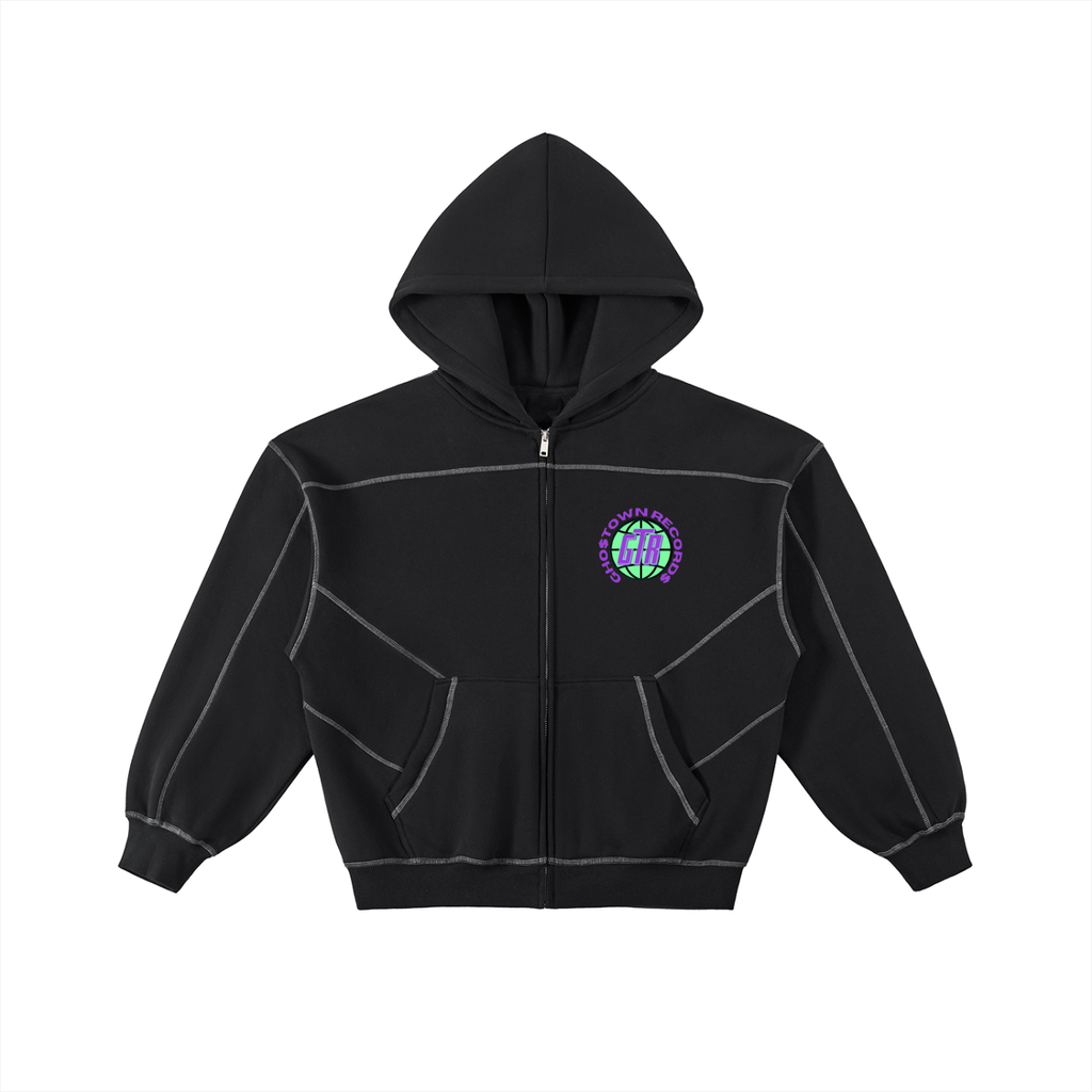 GTR Boxy Fleece Zip Hoodie