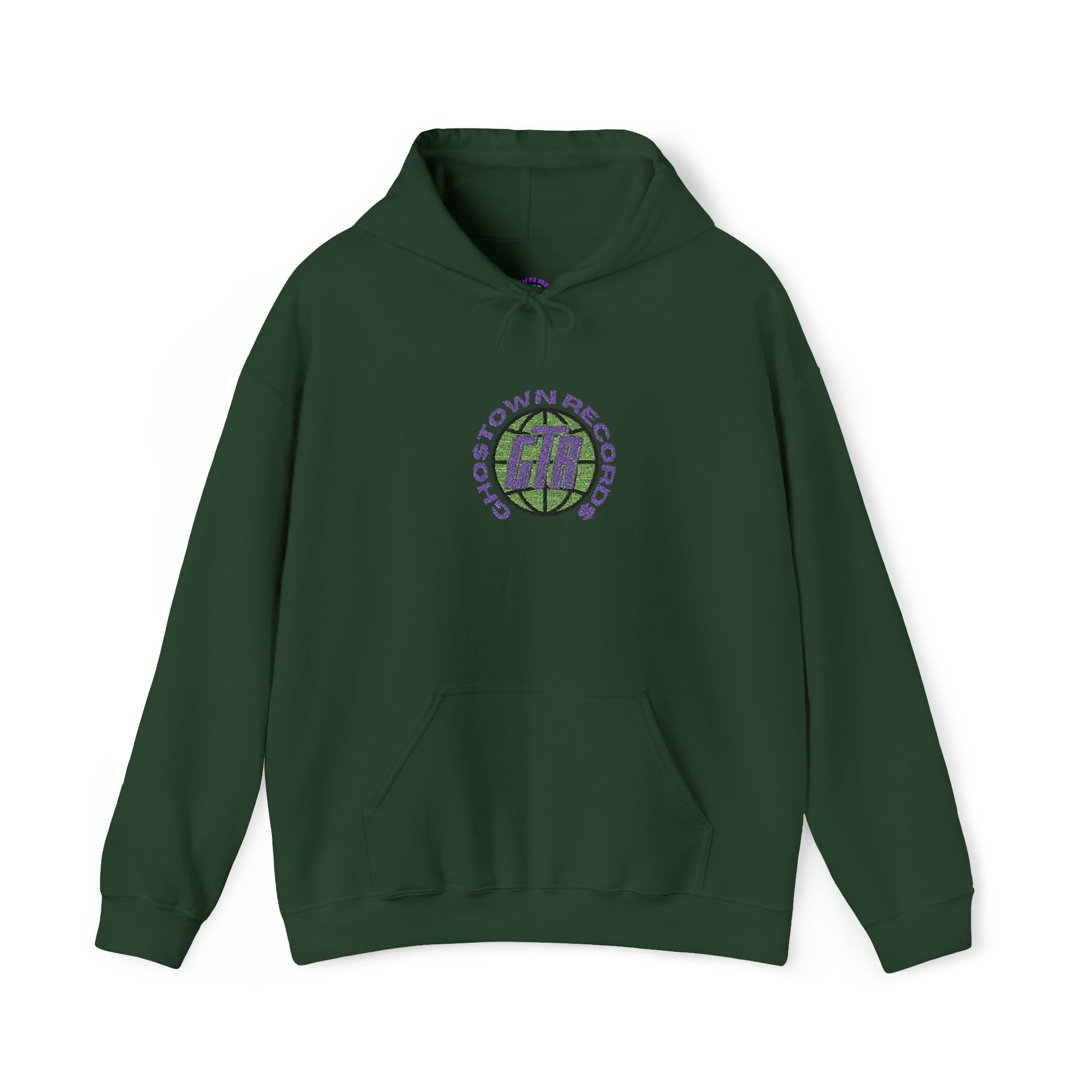 GHO$TOWN RECORD$ Limited Edition Hoodie (Embroided Hooded Sweatshirt)
