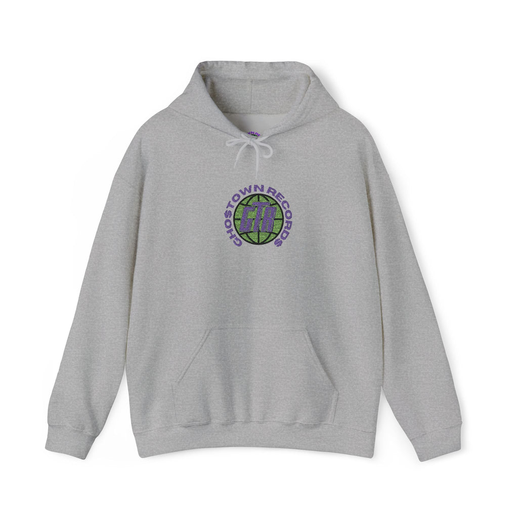 GHO$TOWN RECORD$ Limited Edition Hoodie (Embroided Hooded Sweatshirt)
