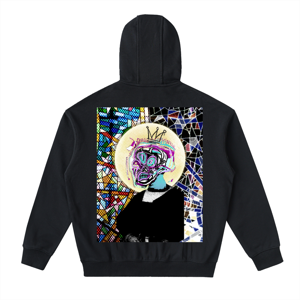 State of Being Zip Up Hoodie (BLACK)
