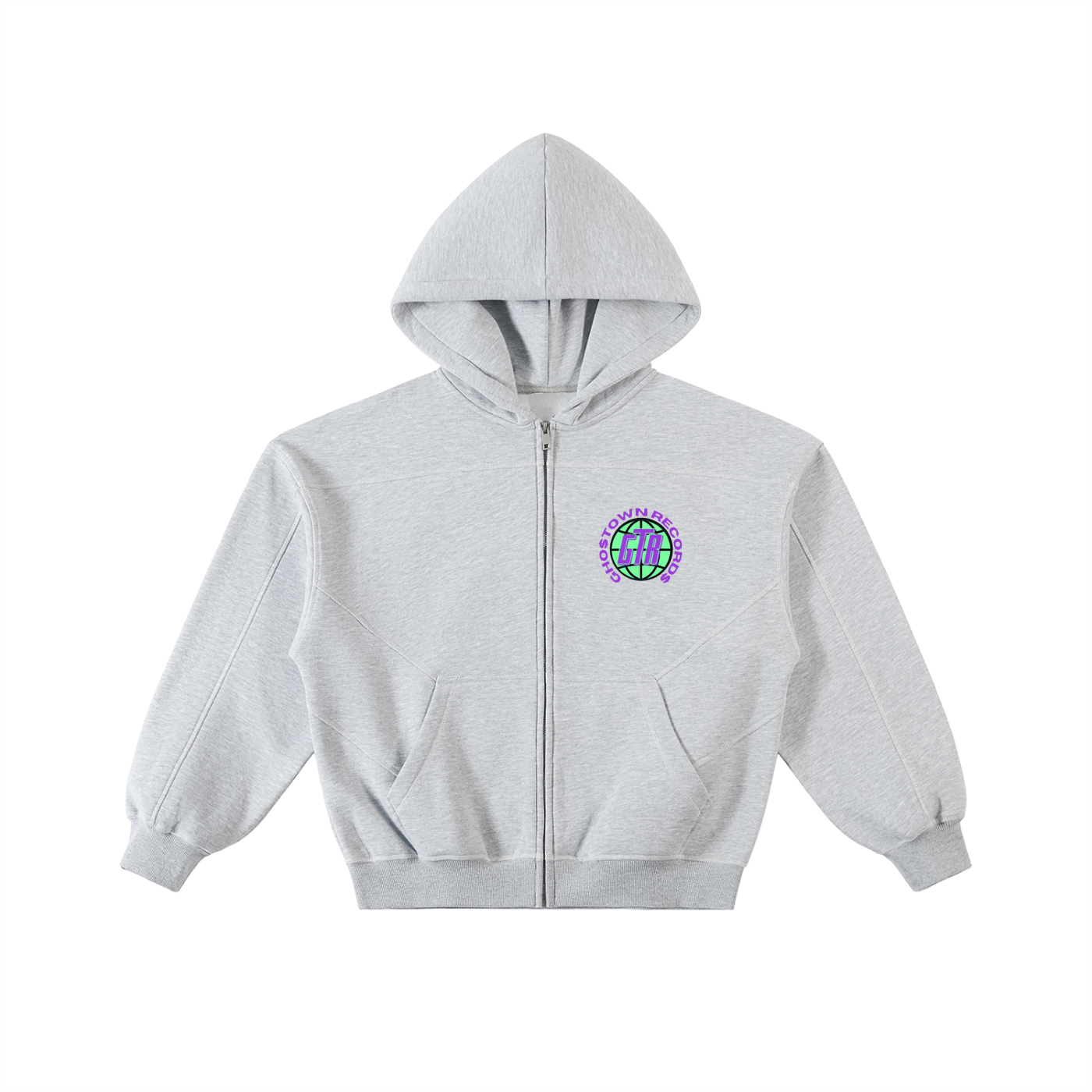 GTR Boxy Fleece Zip Hoodie