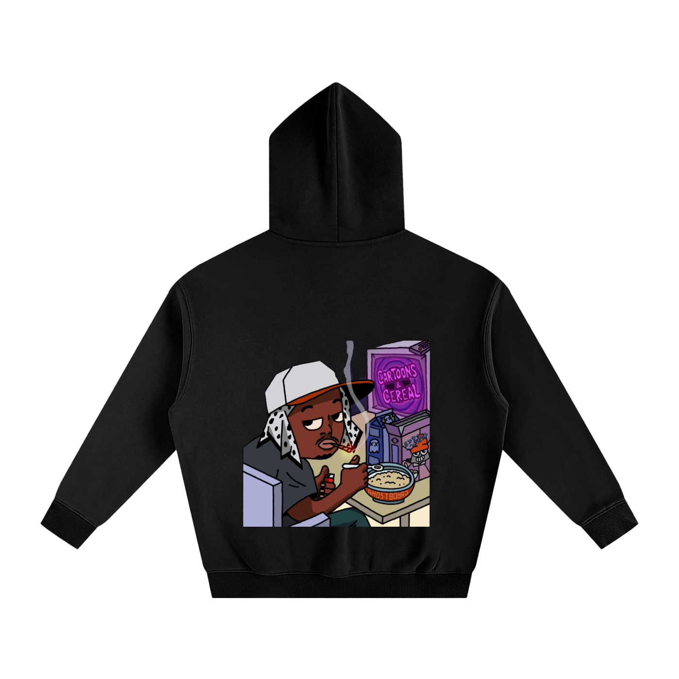 C&C Oversize Fleeced Hoodie