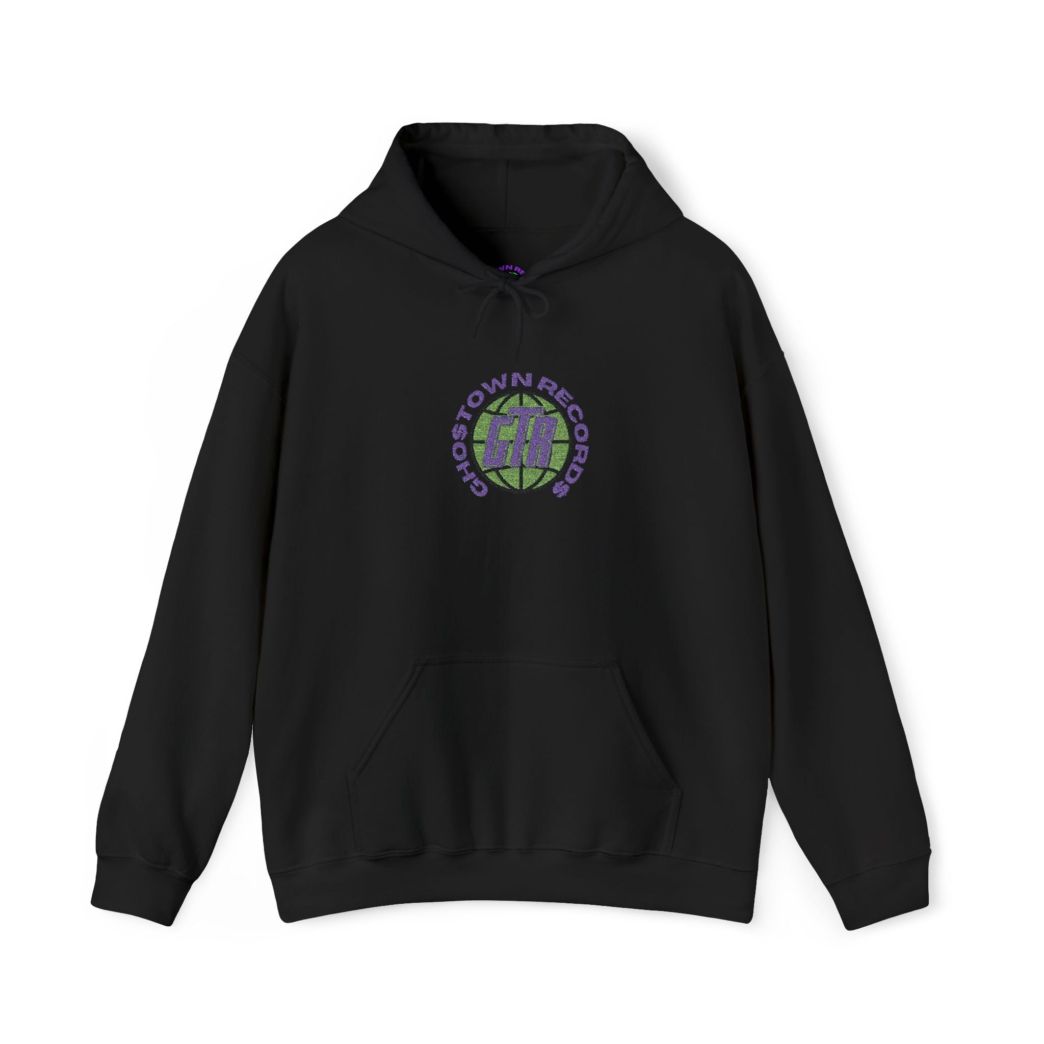 GHO$TOWN RECORD$ Limited Edition Hoodie (Embroided Hooded Sweatshirt)