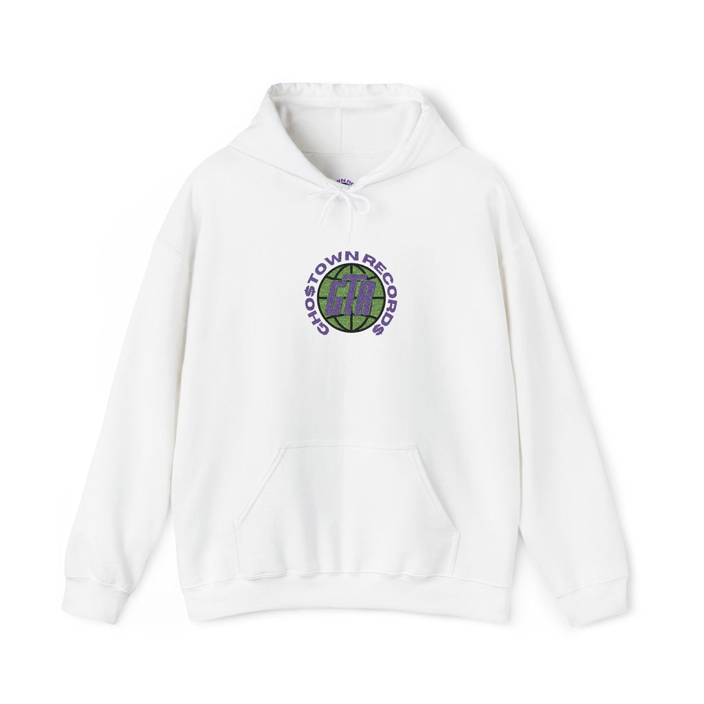 GHO$TOWN RECORD$ Limited Edition Hoodie (Embroided Hooded Sweatshirt)