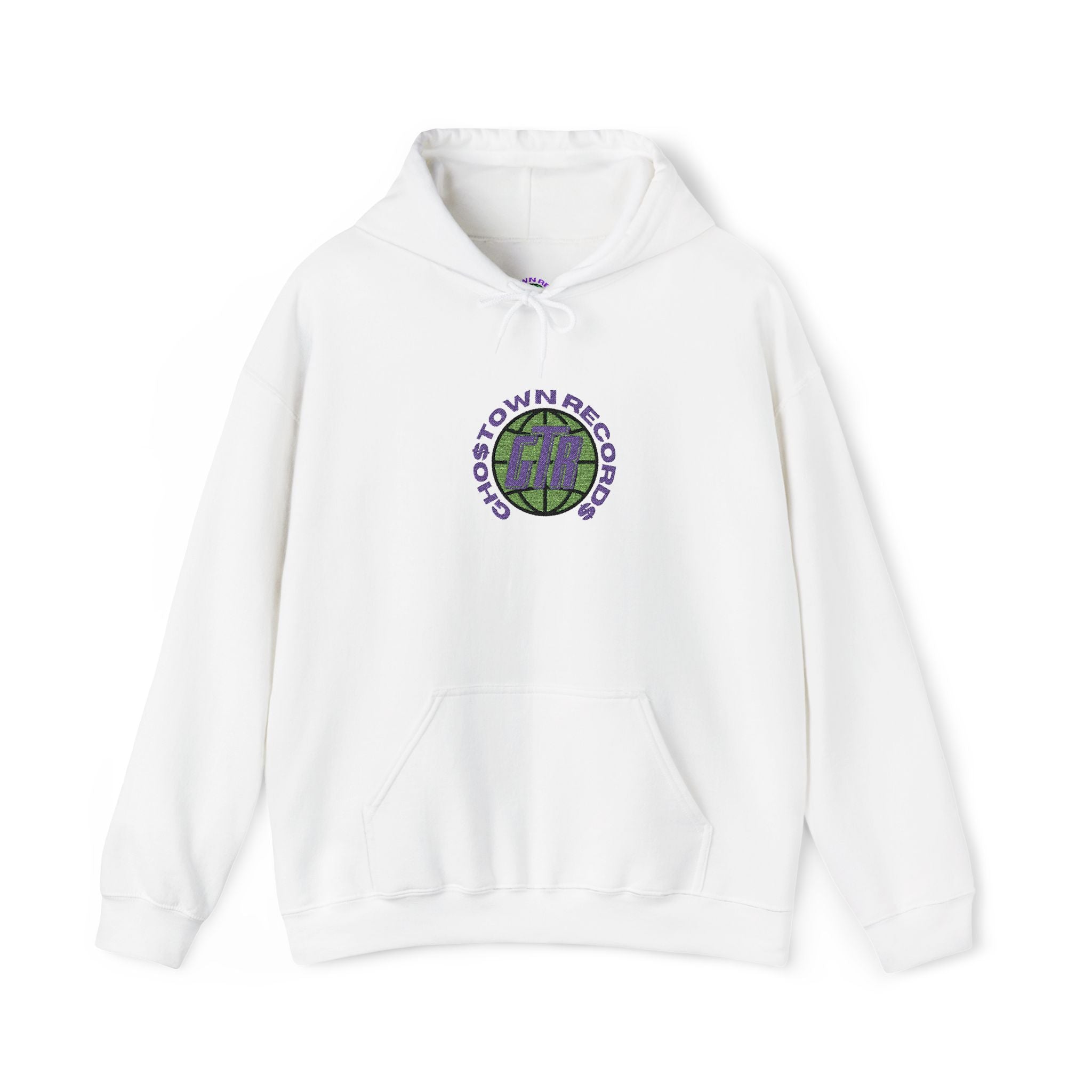 GHO$TOWN RECORD$ Limited Edition Hoodie (Embroided Hooded Sweatshirt)