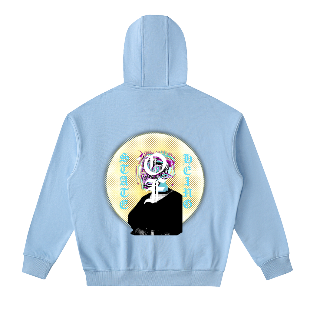 State of Being Zip Up Hoodie (BABY BLUE)