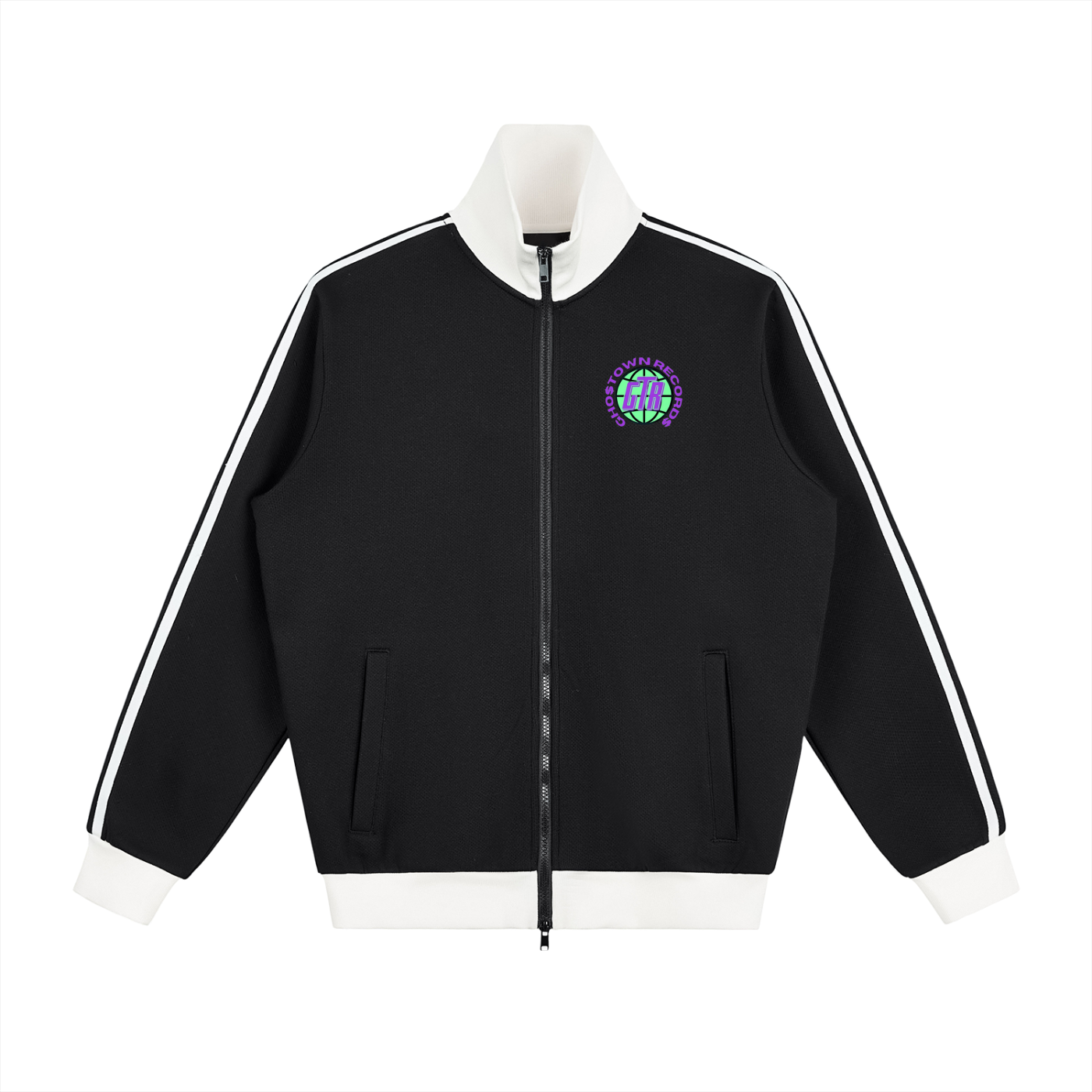 GTR Side Stripe Fleece Track Jacket
